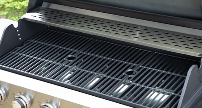 Sophia & William 6-Burner Propane Gas BBQ Grill with Side Burner & Porcelain-Enameled Cast Iron Grates, Stainless Steel Barbecue Grills Outdoor Cooking for Outside, 665 SQ.IN. Cooking Area, 65,800BTU