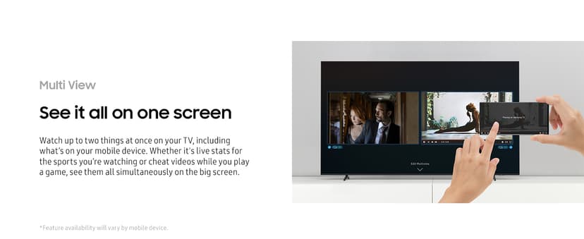 SAMSUNG 55-Inch Class Neo QLED 4K QN85B Series Mini LED Quantum HDR 24x, Dolby Atmos, Object Tracking Sound, Motion Xcelerator Turbo+ Smart TV with Alexa Built-In (QN55QN85BAFXZA, 2022 Model)