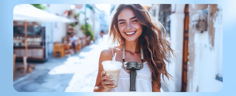 6000mAh Portable Handheld Misting Fan as Power Bank, 50ml XL Water Tank, 20H Runtime 3 Speeds, 180° Foldable Rechargeable Mist Fan for Travel, Outdoors, Makeup - Black