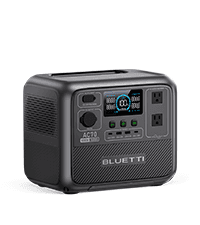 BLUETTI Solar Generator AC180, 1152Wh LiFePO4 Battery Backup w/ 4 1800W (2700W peak) AC Outlets, 0-80% in 45Min, for Camping, Off-grid, Power Outage