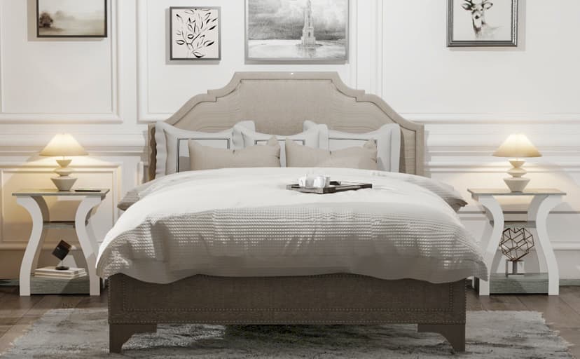 End Tables Living Room Set of 2,Grey End Table with Charging Station,Grey Side Table, Nightstand for Bedroom, 3 Tier End Table with Storage Shelf for Living Room