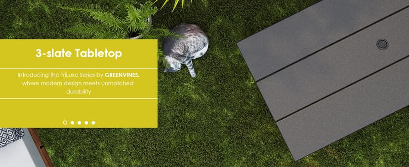 GREENVINES 7-Piece Outdoor-Dining-Set | HDPE Plastic 67'' Table and Chairs Sets for 6 | Patio Furniture | All Weather | Umbrella Hole | Black | for Poolside Garden Backyard