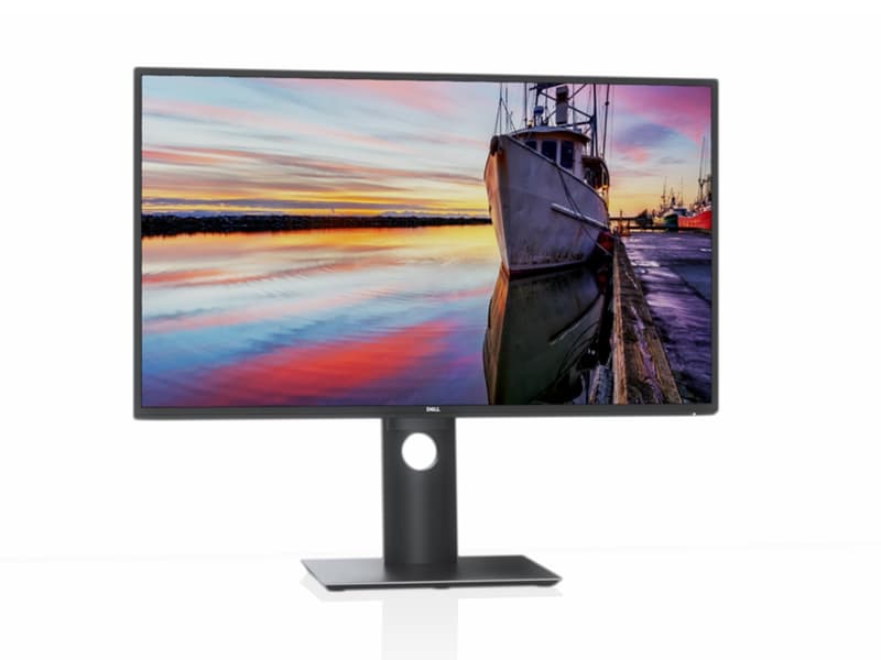 Dell U2720QM 27 Inch UltraSharp 4K UHD, IPS Ultra-Thin Bezel Monitor (HDMI, DisplayPort, USB-C), VESA Certified, Silver, Black