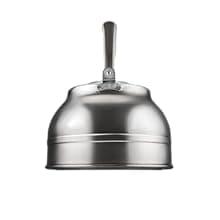 Whistling Tea Kettle Stovetop - Food Grade Stainless Steel Teapot for Stove Top with Ergonomic Handle for Gas, Induction, Electric Stovetops 2.3 Quart