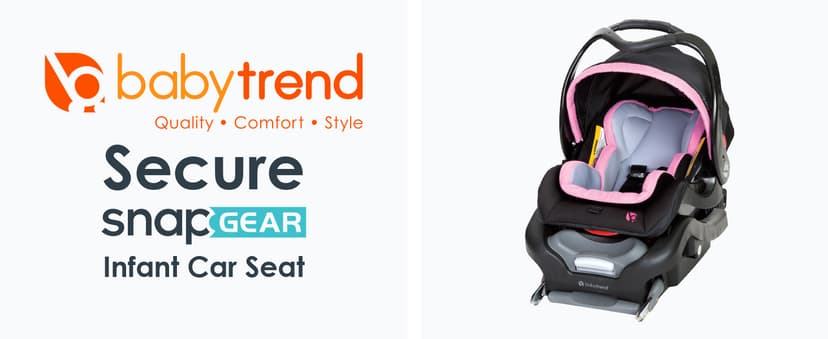 Baby Trend Secure Snap Tech Infant Car Seat, Lavender Ice
