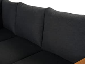 Grand patio 4-Piece Outdoor Furniture Set with Gas Fire Pit Table, Aluminum Patio Sofa Set for 8 with Faux Wood Grain Finish, Modern Patio Couch Sofa with Outdoor Bench and Chaise for Backyard