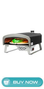 Onlyfire BBQ Gas Grill 3-Burner with Foldable Cart & Side Table, Portable Propane Grill with Lid for Outdoor Patio Backyard Barbecue Camping Tailgating RV Trip, Stainless Steel, GS308