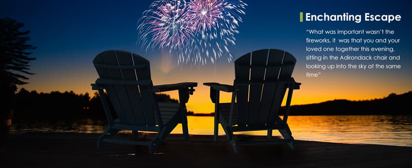 GREENVINES Folding-Adirondack-Chairs-Set-of-2 | HDPE Plastic | Fire Pit Chair | All Weather | Cup Holder | Blue | for Deck Backyard Patio Outdoor Garden