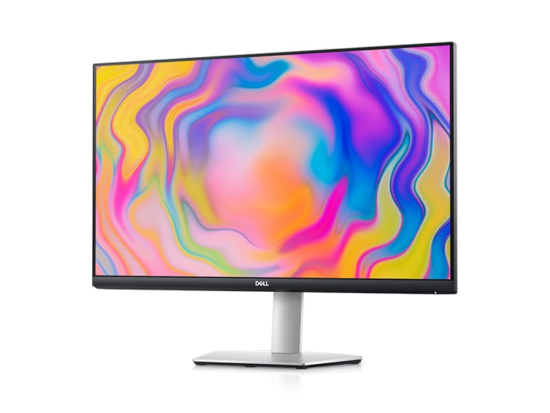 Dell S2722QC Monitor - 27 inch 4K USB-C , UHD (3840 x 2160) Display, 60Hz Refresh Rate, 8MS Grey-to-Grey Response Time, Built-in Dual 3W Speakers, 1.07 Billion Colors - Platinum Silver