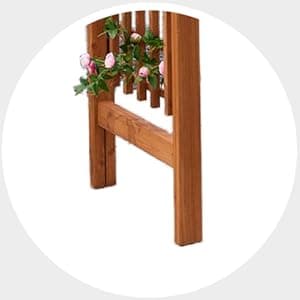 Solid Fir Wooden Garden Arch Premium Outdoor Trellis for Climbing Plants, 83.12”H×59”W×29.75’’D, Also can be Used for Wedding and Party Decoration