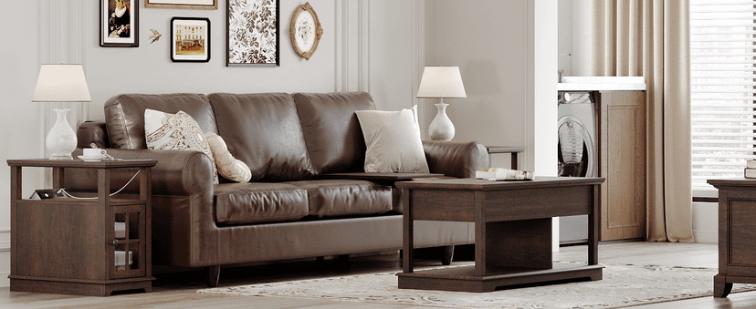 HIFYOBRO Narrow End Table with Flip Top Charging Station, Adjustable Shelf, Type-C & USB Port & Power Outlets, Side Table with Storage for Living Room/Bedroom/Home Office