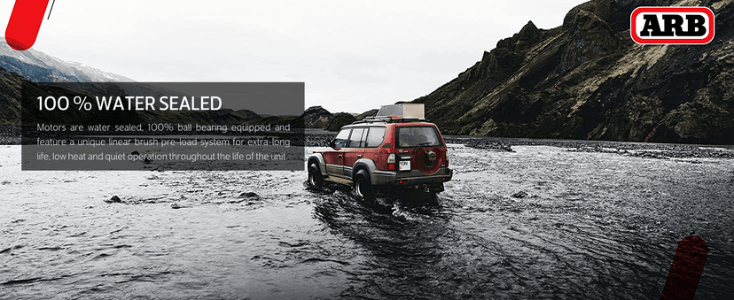 ARB CKMTA12 '12V' On-Board Twin High Performance Air Compressor, Ideal for Air Lockers Locking Differentials, Tire Inflator, Air Horn, Air Tools and Pneumatic Tools.