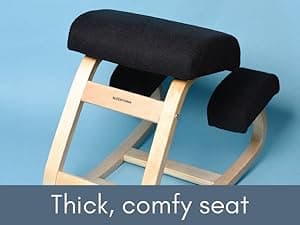 Sleekform Austin Kneeling Chair - Home Office Ergonomic Computer Desk Stool For Active Sitting