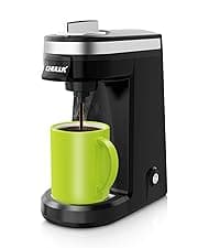 CHULUX Slim Espresso Machine with Milk Frother Steam Wand, 20 Bar Professional Italian Pump Espresso Coffee Machine for Home Cappuccino & Latte Maker, Silver