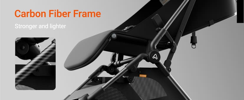 Lightweight Baby Travel Stroller with Carbor Fiber Frame, Compact & Airplane-Friendly, One-Handed Folding Design, 11.6 lbs, Perfect for Toddlers, Jet