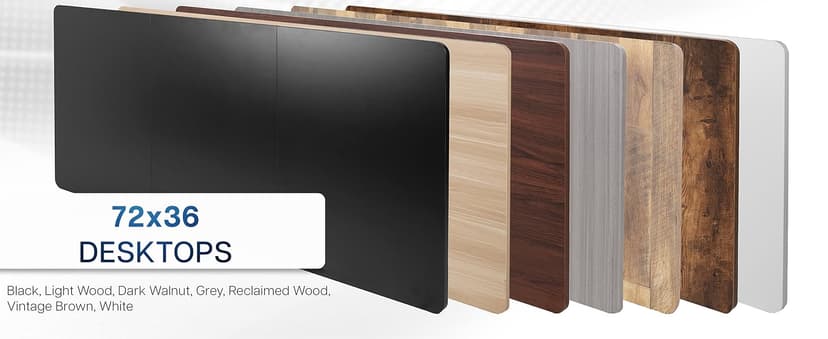 VIVO Electric 60 x 24 in Standing Desk, Memory Height Adjustment, 1B Series, One-Piece Black Top, Black Frame, DESK-KIT-1B6B