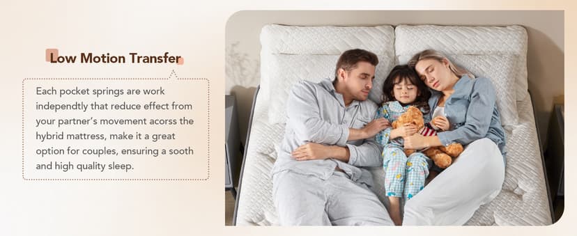 DIGLANT California King Mattress, 14Inch Cooling Gel Memory Foam Hybrid Mattress with Pocket Springs, Medium Plush Feel, White