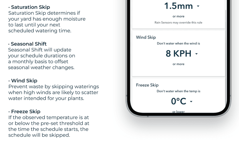 Rachio 3: 8 Zone Smart Sprinkler Controller (Simple Automated Scheduling + Local Weather Intelligence. Save Water w/ Rain, Freeze & Wind Skip), App Enabled, Works w/ Alexa, Fast & Easy Install