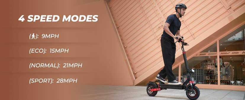 iScooter Electric Scooter, 40/43/50 Miles Long Range & 28/38 MPH Top Speed E Scooter, 10/11/12" Offroad Pneumatic Tire Scooter for Adults with Turn Signals, Double Braking Systems, APP and Storage Bag