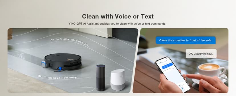 ECOVACS DEEBOT X9 PRO Omni Robot Vacuum and Mop, Blast™ 16,600Pa Suction, OZMO Roller Instant Self-Washing Mopping, ZeroTangle™ 3.0, Triple Lift System, AI Smart Navigation, Hands-Free Omni Station