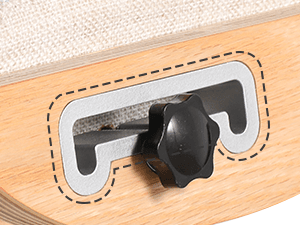 Adjustable Kneeling Chair, Wooden Ergonomic Chair Knee Chair Posture Chair - Improve Your Posture with an Angled Seat for Home,Office (Wood Color+ Pads)