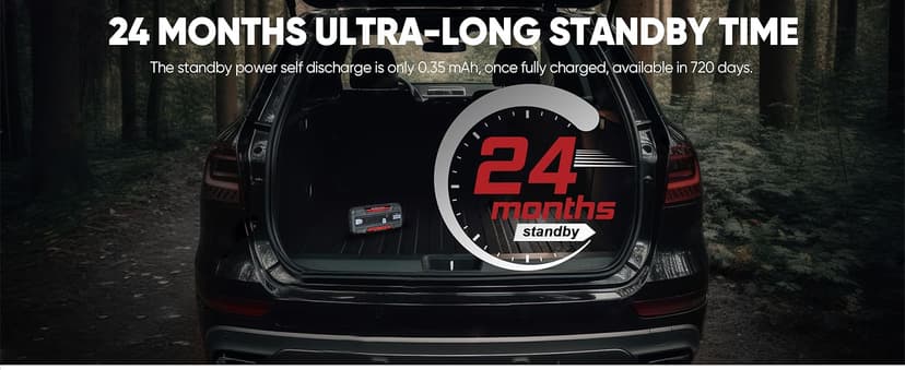 J400 Jump Starter with ConnectMax Tech, 2000A 12V Battery Jumper Starter Portable, Lithium Jump Box and Jump Pack for Up to 8.0-Liter Gas and 6.0-Liter Diesel Engines, Smart Digital Screen