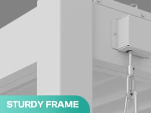 Louvered Pergola, 10 x 13 Aluminum Pergola, Outdoor Modern Design with Adjustable Roof and Hidden Drainage System, Durable for Gardens, Patios, Garden Yard, Deck (Dark Gray, 10x13)