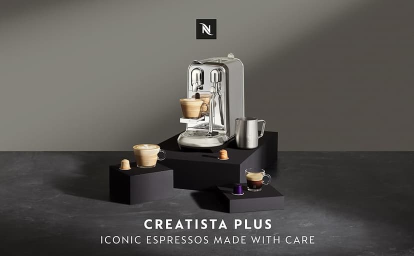 Nespresso Breville Creatista Plus BNE800DBL, Damson Blue