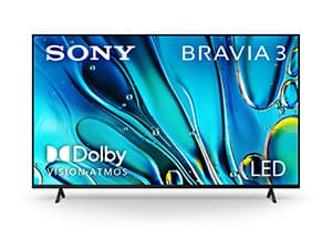 Sony BRAVIA 2 II 55 Inch 4K Ultra HD LED Smart TV with Google TV and Exclusive Features for PlayStation®5 (K-55S20M2), 2025 Model