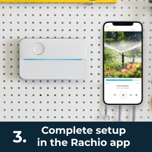 Rachio 3: 8 Zone Smart Sprinkler Controller (Simple Automated Scheduling + Local Weather Intelligence. Save Water w/ Rain, Freeze & Wind Skip), App Enabled, Works w/ Alexa, Fast & Easy Install
