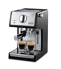 De'Longhi Dedica Maestro Plus Espresso Machine, Automatic Steam Wand, 3 Coffee Temp & Milk Foam Settings, 54oz Removable Tank, Easy-to-Clean Dishwasher-Safe Parts, Compact Stainless Steel Design