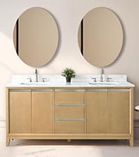 Vanity Art 71" X 33" Freestanding Bathtub | Home Improvement Bathtubs with Contemporary Design for Soaking and Bathing, Overflow and Pop-up Drain with UPC Certified, Acrylic, VA6807-PC