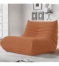 Bean Bag Chairs for Adults, BeanBag Reading Chair Memory Foam Couch, Floor Chair Soft Teddy Material, Comfy Reading Nook Chairs for Bedroom Living Room Office (Green)