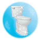 American Standard 252AA898.020 Cadet Aspirations Two-Piece Toilet with Slow-Close Seat, Elongated Front, Chair Height, Right Hand Flush, White, 1.28 gpf