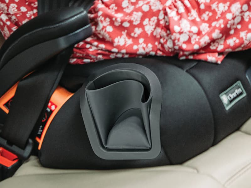 Chicco KidFit ClearTex Plus 2-in-1 Belt-Positioning Booster Car Seat, Backless and High Back Booster Seat, for Children Aged 4 Years and up and 40-100 lbs. | Drift/Grey