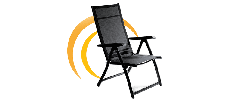Heavy Duty Durable Adjustable Reclining Folding Chair Outdoor Indoor Garden Pool (1)