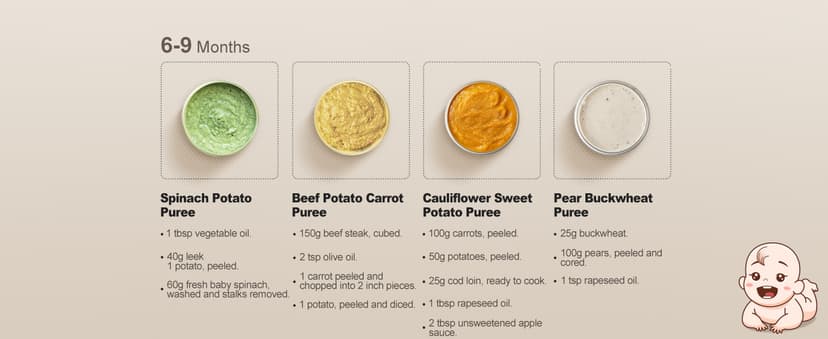 Auto Baby Food Maker, Glass Baby Food Mills, Baby Blender & Steamer and Puree Maker with Auto Cooking, Easy Cleaning, Dishwasher Safe, Cook at Home, Touch Screen Control