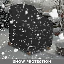 Swivel Patio Chair Covers 2 Pack,Waterproof Heavy Duty Outdoor Chair Covers,Patio Swivel Chair Covers for Outdoor Furniture (30 W x 34 D x 38.5 H inches)Black.