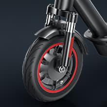 iScooter Electric Scooter for Adults,50/30 Miles Range, 28 MPH Top Speed, 800/750W Motor, 10" Pneumatic Tires, Foldable Dual Shock Absorption Commuting E Scooter with APP & Turn Signals & Storage Bag