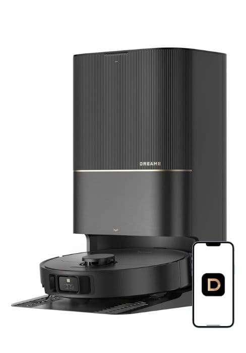 DREAME L10s Pro Ultra Heat Robot Vacuum and Mop Combo, Mop Extend, 7000Pa Suction, Auto Robot Care and Maintenance, 136°F Hot Water Mop Self-Cleaning, Obstacle Avoidance, Ideal for Hair, Carpets