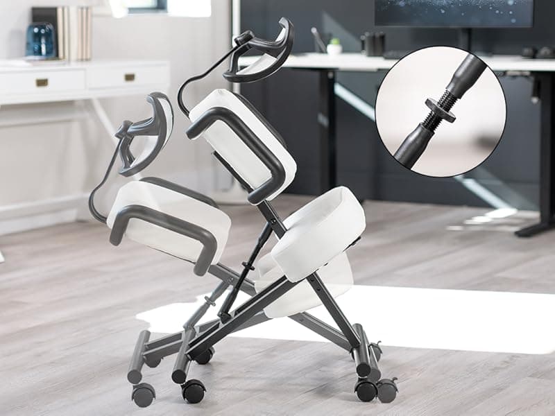 VIVO DRAGONN DN-CH Kneeling Chair, Metal, Black, One Size Fits All