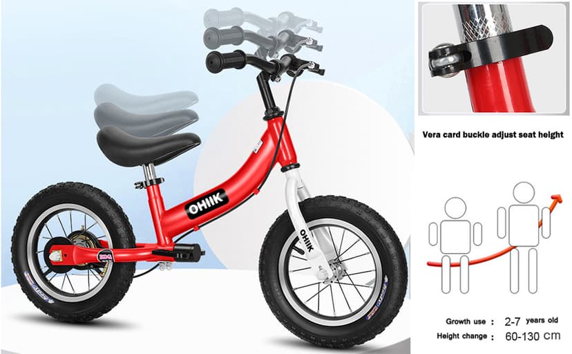 Balance Bike 2 in 1 for Kids 2 3 4 5 6 7 Years Old,Balance to Pedals Bike,12 14 16 inch Kids Bike,with Pedal kit,Training Wheels,Brakes