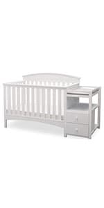 Delta Children Twinkle Galaxy Dual Sided Crib and Toddler Mattress - Premium Sustainably Sourced Fiber Core - Waterproof - GREENGUARD Gold Certified (Non-Toxic) - 7 Year Warranty - Made in USA