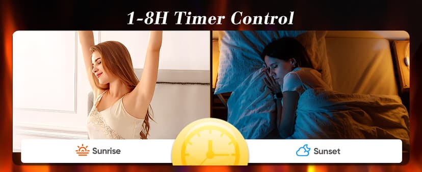 60" Electric Fireplace in-Wall Recessed and Wall Mounted 1500W Fireplace Heater and Linear Fireplace with Timer/Multicolor Flames/Touch Screen/Remote Control