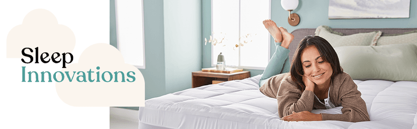 Sleep Innovations Dual Layer 4 Inch Memory Foam Mattress Topper, Queen Size, Ultra Soft Support, 3 Inch Cooling Gel Memory Foam Plus 1 Inch Fluffy Pillow Top Cover