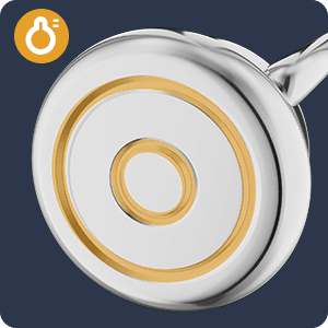 Tea Kettle Stovetop Whistling Teakettle ClassicTeapot Stainless Steel Tea Pots for Stove Top with Heat-resistant Folding Handle Mirror Finish, 2 liters