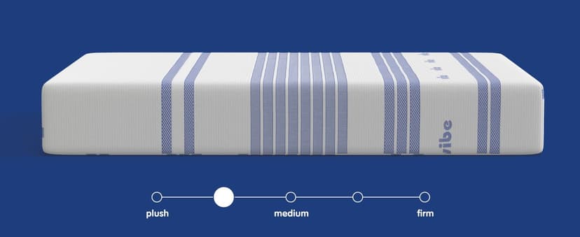 Vibe Gel Memory Foam Mattress, 12-Inch CertiPUR-US Certified Bed-in-a-Box, King, White