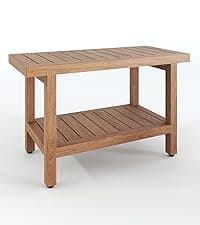AquaTeak The Original 18" Asia Teak Shower Bench