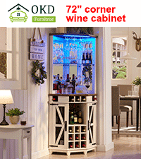 OKD Farmhouse TV Stand for 75 Inch TV with Sliding Barn Door, Rustic Wood Entertainment Center Large Media Console Cabinet Long Television Stands for 70 Inch TVs, Antique White