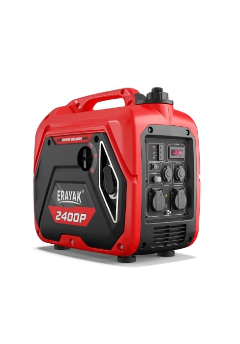 ERAYAK 4500W Portable Inverter Generator for Home Use, Super Quiet Small Generator for Camping Outdoor Emergency Power Backup, Gas Powered Engine, ECO Mode, EPA Compliant